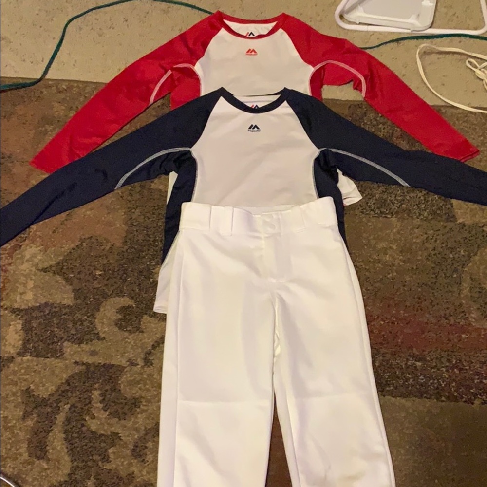 Bulk Youth Baseball Shirts and Pants